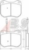 TALBO 425040 Brake Pad Set, disc brake